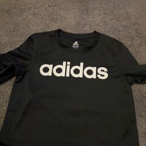 Adidas black long sleeve shirt